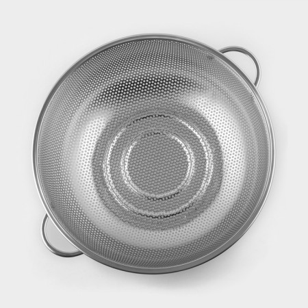 A colander made of stainless steel "Marco", d = 31.5 cm, two handles, chrome color-1