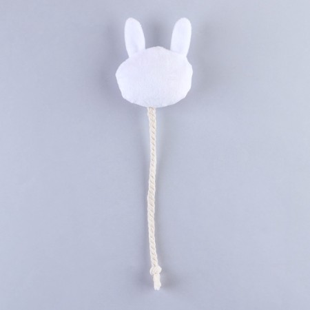 A toy for dogs "Bunny", with a rope-3