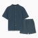 Set for a boy (shirt, shorts) minku, blue color, height 128 cm