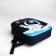 Baby backpack on lightning, blue color