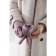 Gloves, size 6.5, without insulation, color of the powder