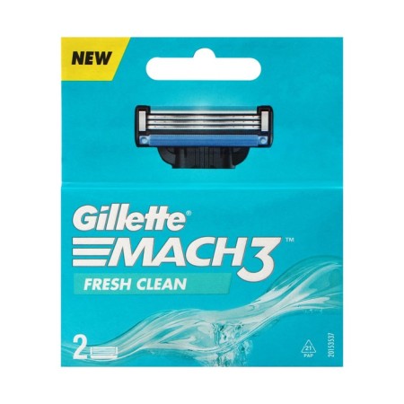 Exchange cassettes Gillette Mach3, 3 blades, 2 pcs-11