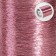 Metallized thread, 91 ± 1 m, pink color