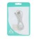 Luazon, Type -C - USB, 2 A, 1 m, white cable