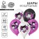 Latex balloon 12 “Wishes to Milashka, 50 pcs.
