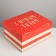 The folding box "New Year", 31.2 x 25.6 x 16.1 cm, New Year