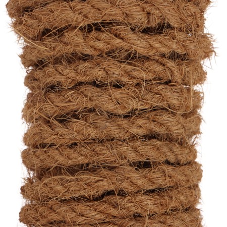Coconut rope, twisted, diameter 8 mm, bay 10 m, Greengo-10