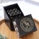 Figure candle "Babble" Big Cube, 5x5x5 cm, black velvet, in the box