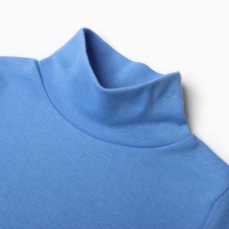 Turtleneck for a boy, a cornflower color, height 104 cm-1