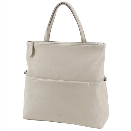 Women's bag (B2660-23111) Artificial leather, beige, 1x210x30 cm