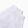 Women's socks shortened, white color, rr 25