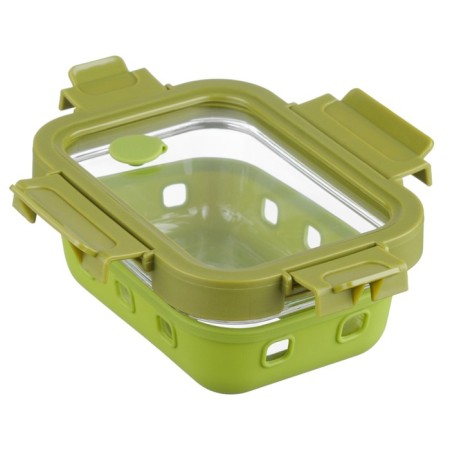 Container for baking, storage and carrying of products in the Smart Solutions cover, green color, 370 ml-2
