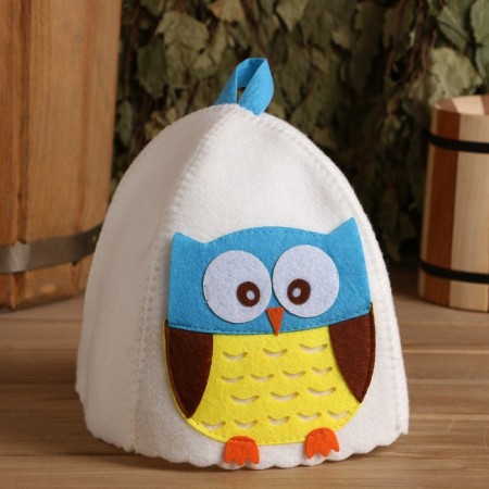 Bath cap with children's applique "Harry"
