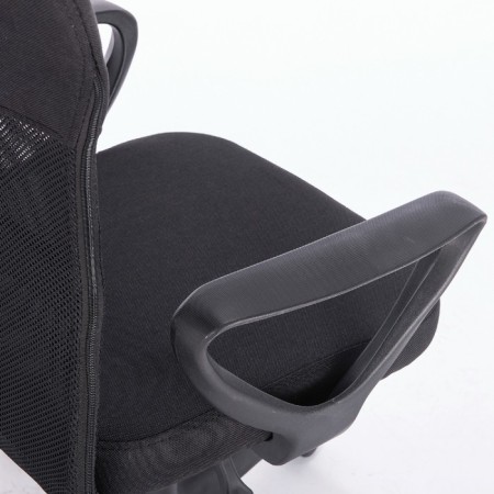 Compact Brabix Jet MG-315, with armrests, black-5