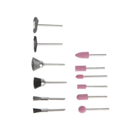 A set of nozzles for engravers and tundra drill, shank diameter 3 mm, 12 pcs.-1