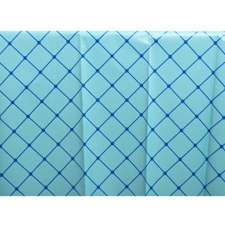 The tablecloth "Square", 137 × 183 cm., Blue color-4