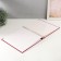Photo album magnetic 20 sheets "Harmony" red 32.5x2.5x33.5 cm