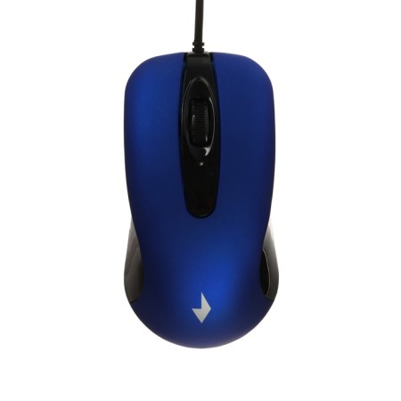 Mouse Gembird Mop-400, wired, optical, silent, 1000 dpi, USB, black and blue-2