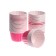 Cupcake tartlet, set, 50 pcs., Pink color