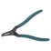 The external locking rings of the Kraftool external stop, curved sponges on the extraction of 180 mm
