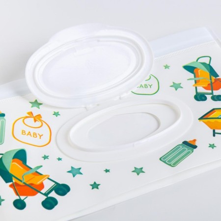 Container for napkins with a loophole "Stroller", color mix-11