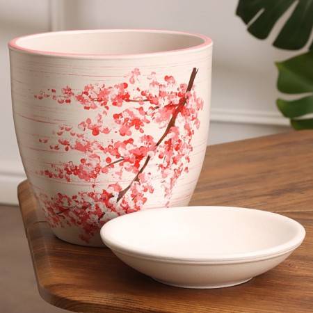 Flower pot "Sakura" 3.5 l-1