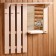 Shelf hanger with a mirror, large, 3 hooks