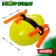 Set of ninja "shell", 6 objects, color orange color