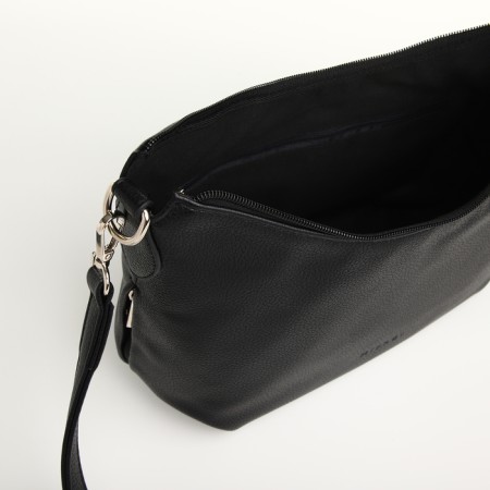 Women's bag with lightning, black color-6