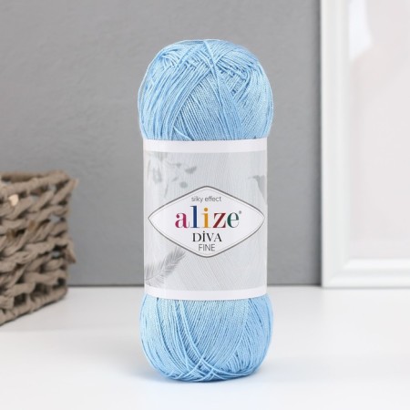 Yarn "Diva Fine" 100% microfiber 600m/100g (350)