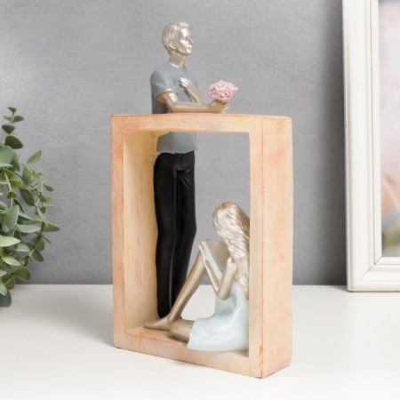 Souvenir Polystone "Recognition of Love" 26x14x9 cm-2