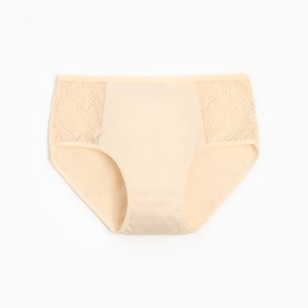 Panties female color beige, size 50-52