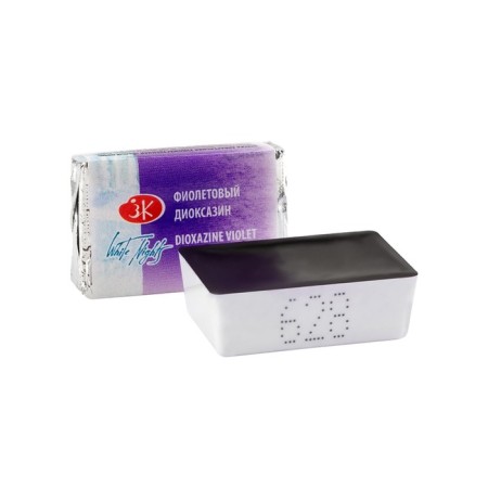 A watercolor art in a cuvette 2.5 ml, ZHK "White Nights", purple dioxazin, 1911628-1