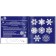 Applications Set "New Year's Workshop of Snowflakes", 3 pcs. 20 p.
