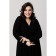 Women's dress, size 68, black color