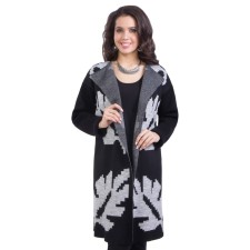 Cardigan female, size 46, black color