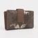 Women's wallet on a magnet, khaki color