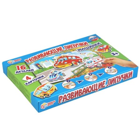 Developing game with Velcro "Trivals", 3+-6