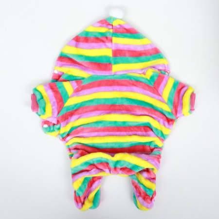 Combiason "Rainbow" with a hood, size 2xl (DS 45 cm, Osh 45 cm, og 55 cm)-9