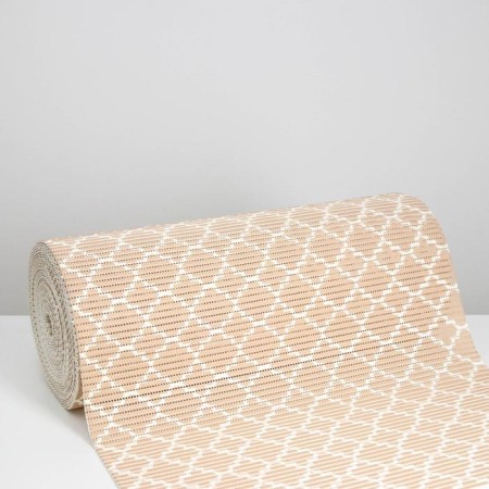 Bathroom mat "Sand nets", width 65 cm, roll 15 m-2