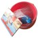 Hape sandbox toys, red bucket and blue scoop