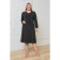 Female dress, size 64, black color