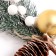 New Year. Decor "Winter Fairy Tale", branch, 30 × 11 × 5 cm