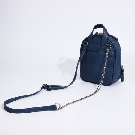 Bag Cross-Bodi Medvedkovo with a zipper, blue color-4