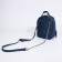 Bag Cross-Bodi Medvedkovo with a zipper, blue color
