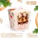 New Year. Bonbonniere, New Year's gift packaging "New Year's bells", 7.5 × 8 × 7.5 cm.