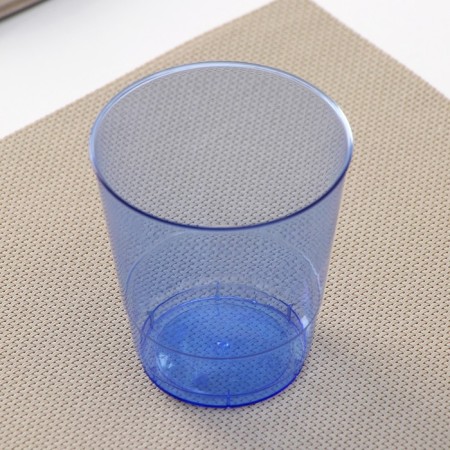 Crystal glasses "Crystal", 200 ml, color mix-6