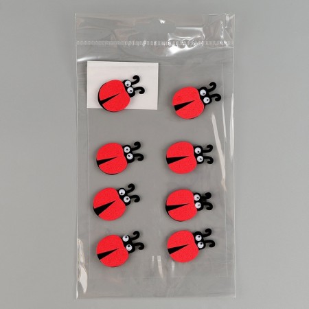A set of stickers from EVA "God's ladybug", 8 pcs.-5