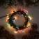 Garland “thread” 3.5 m, IP20, dark thread, 50 lamps, glow of multi, 8 modes, 220 V