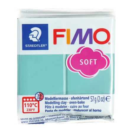 Plastic-polymer clay baked 57g Fimo Soft Ocean wave 8020-T36-1